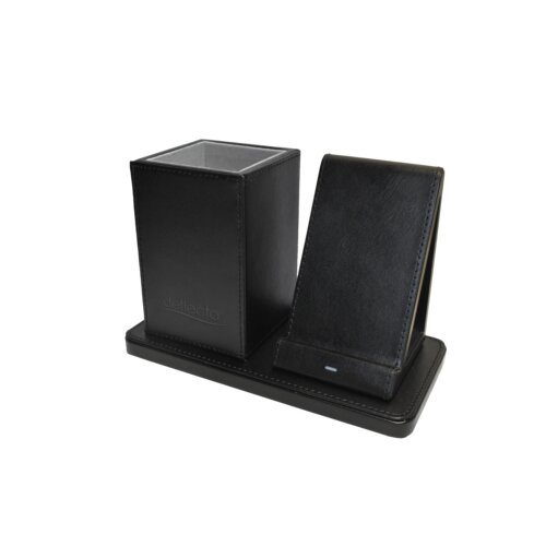 Deflecto® Tischorganizer inkl. Qi-Ladefunktion
