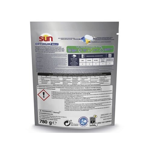 SUN Spülmaschinentabs Optimum All in 1 Professional