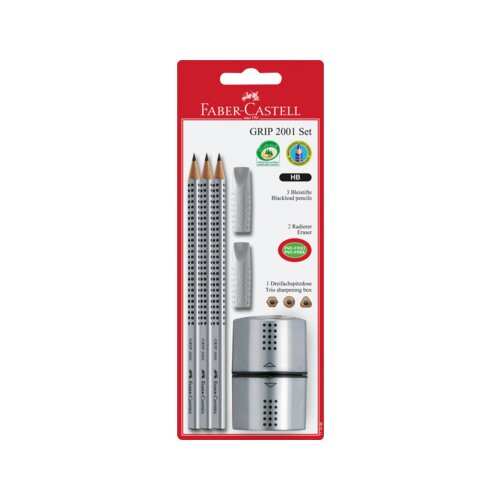 Faber-Castell Bleistiftset GRIP 2001