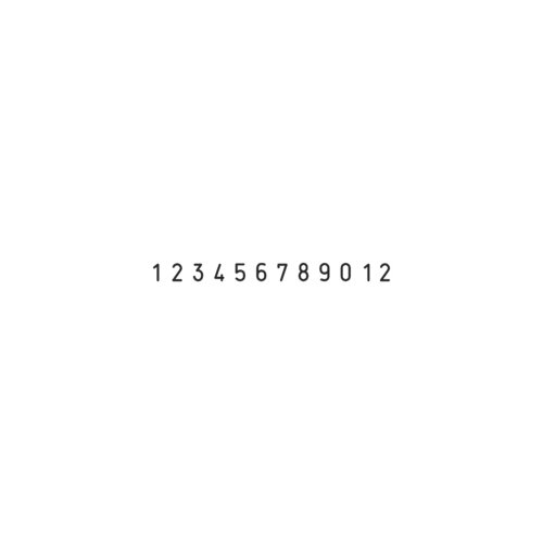trodat® Ziffernbandstempel 15412