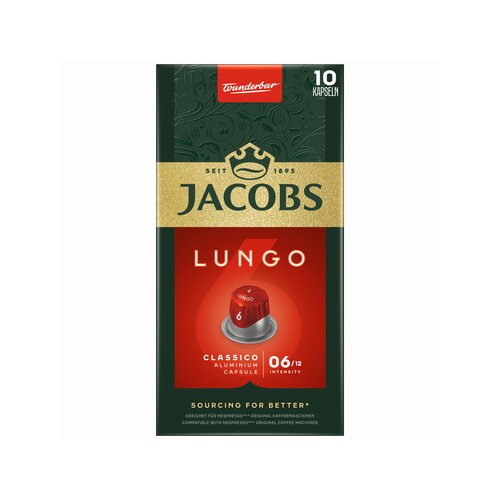 JACOBS Kaffeekapsel Lungo 6 Classico