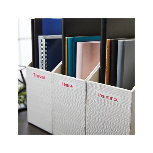 DYMO® Schriftbandkassette D1 12 mm x 7 m (B x L) weiß