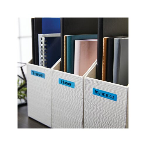 DYMO® Schriftbandkassette D1 12 mm x 7 m (B x L) blau