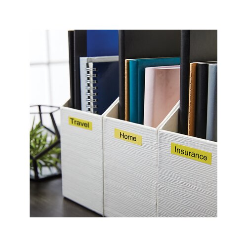 DYMO® Schriftbandkassette D1 12 mm x 7 m (B x L) gelb