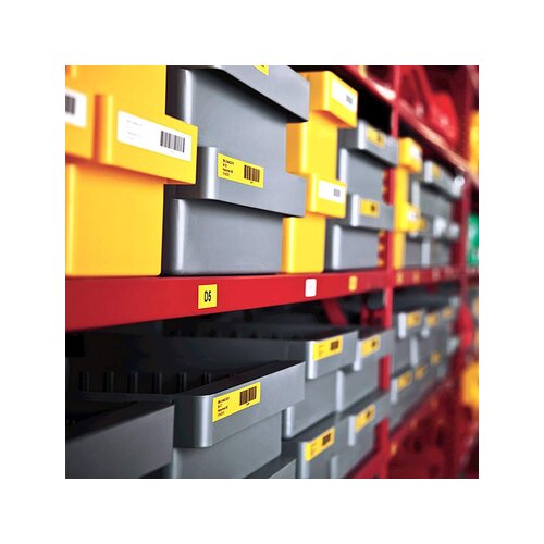 DYMO® Schriftbandkassette D1 24 mm x 7 m (B x L) Kunststoff, 100 % recycelt gelb