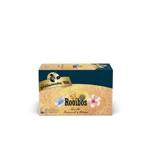 Goldmännchen Tee Rooibos Vanille-Karamell & Blüten