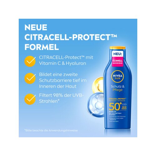 NIVEA SUN Sonnenschutzmittel Schutz & Pflege