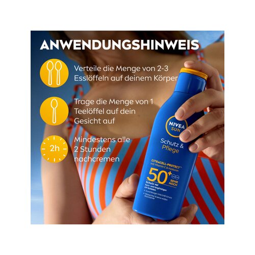 NIVEA SUN Sonnenschutzmittel Schutz & Pflege