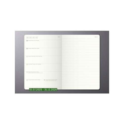 SIGEL Buchkalender Conceptum 2025/2026