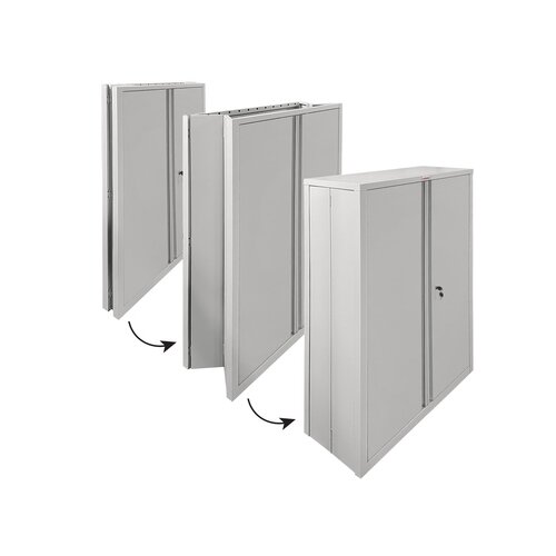 Phoenix Flügeltürenschrank SCF faltbar 915 x 1.400 x 370 mm (B x H x T)
