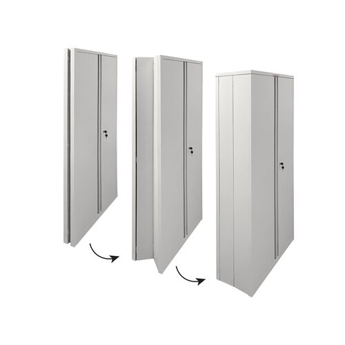 Phoenix Flügeltürenschrank SCF faltbar 915 x 1.830 x 370 mm (B x H x T)