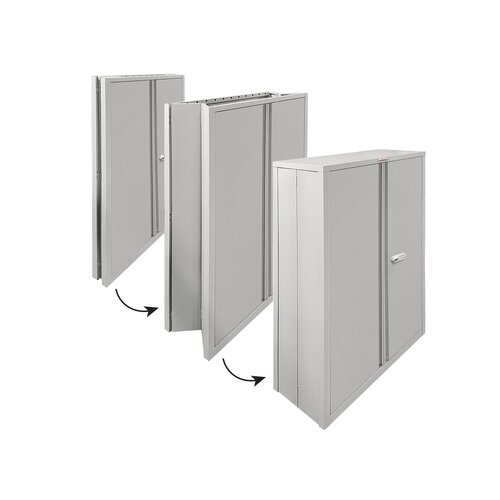 Phoenix Flügeltürenschrank SCF faltbar 915 x 1.400 x 370 mm (B x H x T)