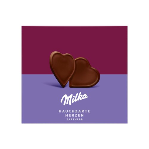 Milka Pralinen Hauchzarte Herzen Zartherb