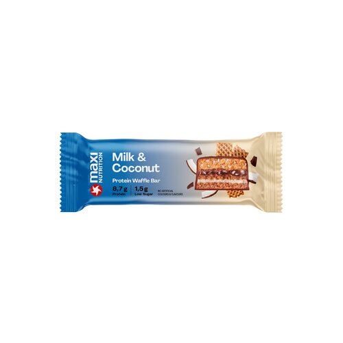 MaxiNutrition Proteinriegel Waffle Bar Milk & Coconut