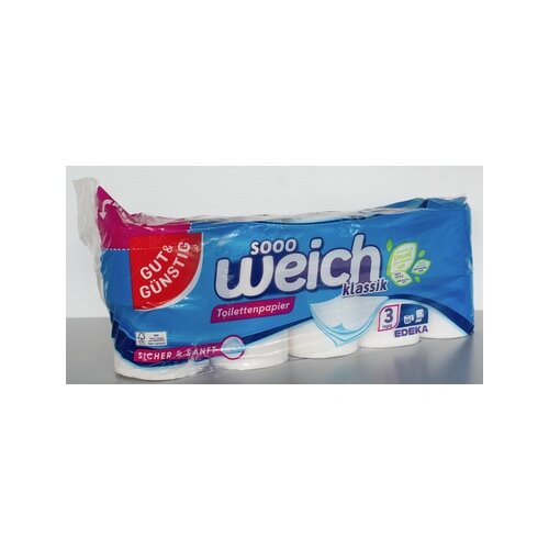 GUT & GÜNSTIG Toilettenpapier sooo weich Klassik