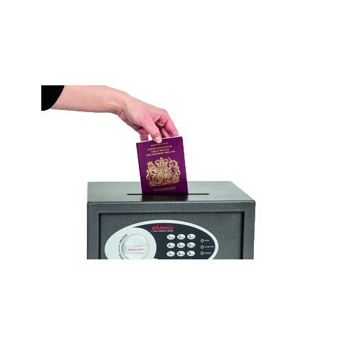 Phoenix Tresor Vela Deposit Home & Office Elektroschloss 10 l