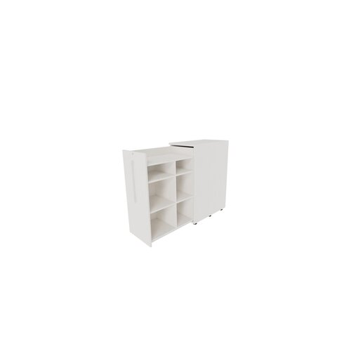 Beistellcontainer 463 x 1.115 x 800 mm (B x H x T) links offen