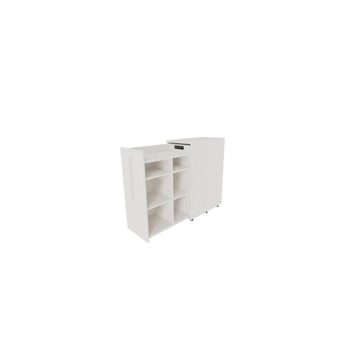 Beistellcontainer 463 x 1.115 x 800 mm (B x H x T) links offen