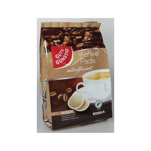 GUT & GÜNSTIG Kaffeepads Decaf