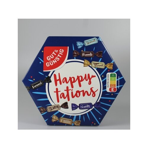GUT & GÜNSTIG Schokolade Happytations Mini