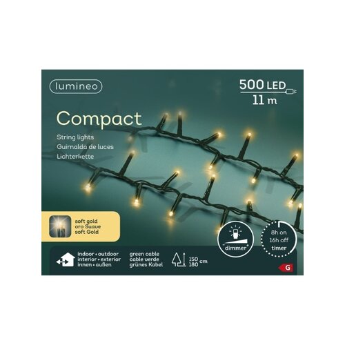 LUMINEO Lichterkette Compact 11 m