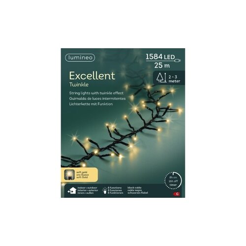 LUMINEO Lichterkette Excellent Lights 25 m