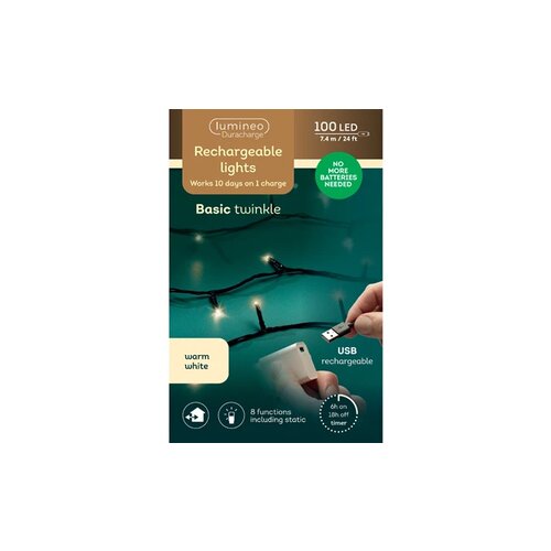 LUMINEO Lichterkette 7,4 m