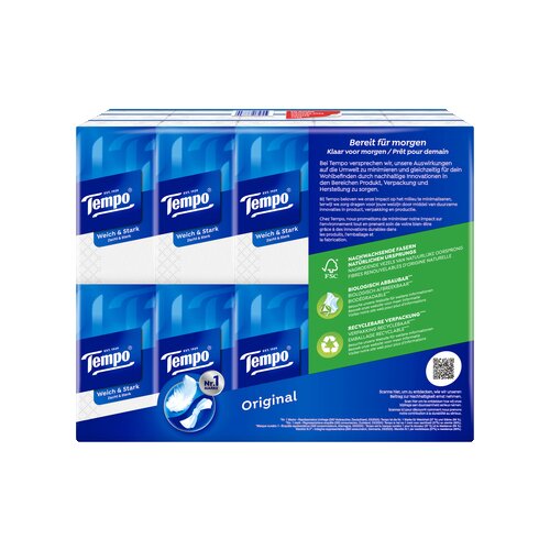 Tempo® Papiertaschentücher Original