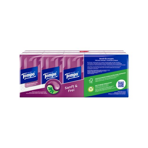 Tempo® Papiertaschentücher Sanft & Frei