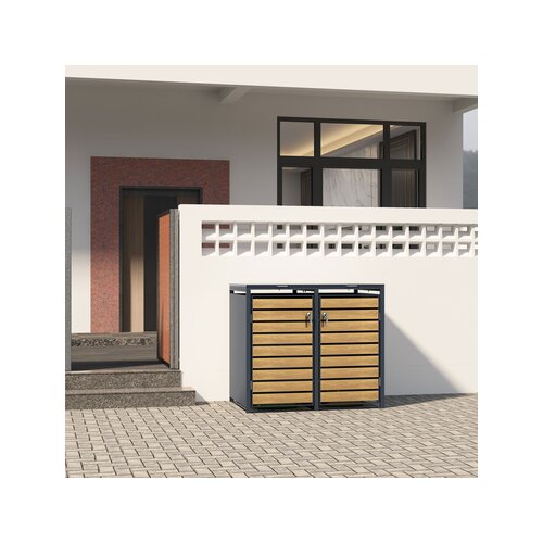 Phoenix Mülltonnenbox 132 x 116 x 80 cm (B x H x T)