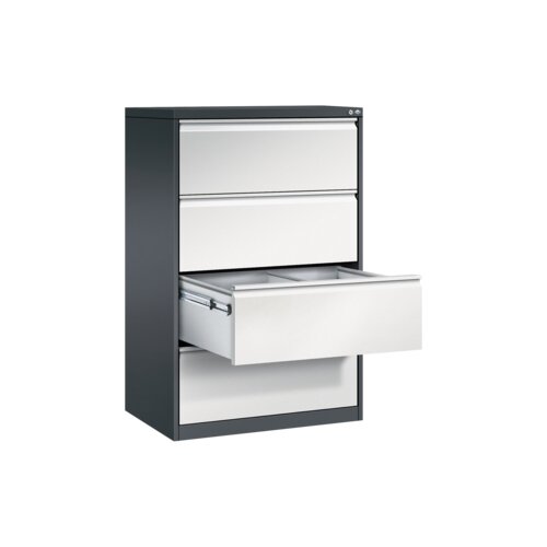 C+P Hängeregistraturschrank Acurado 787 x 1.357 x 590 mm (B x H x T) anthrazit