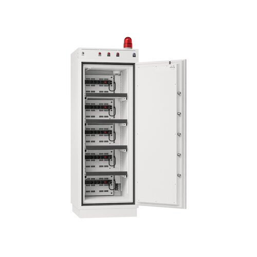Phoenix Batterietresor Battery Commander Pro Schlüsselschloss 69 x 191 x 71 cm (B x H x T)