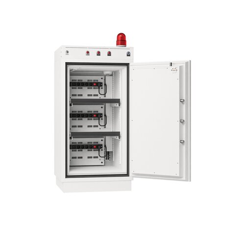 Phoenix Batterietresor Battery Commander Pro Elektroschloss 69 x 138,5 x 71 cm (B x H x T)