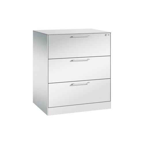 C+P Karteischrank Asisto 800 x 998 x 600 mm (B x H x T) DIN A4 quer