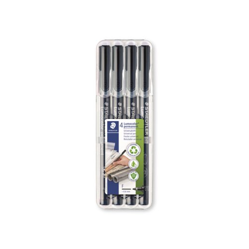 STAEDTLER® Folienstift Lumocolor® permanent 318 nicht lichtbeständig 4 St./Pack.