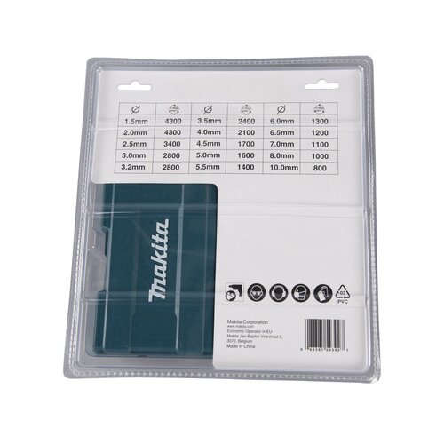 Makita® Bohrersatz Longlife HSS TiN 19 Teile