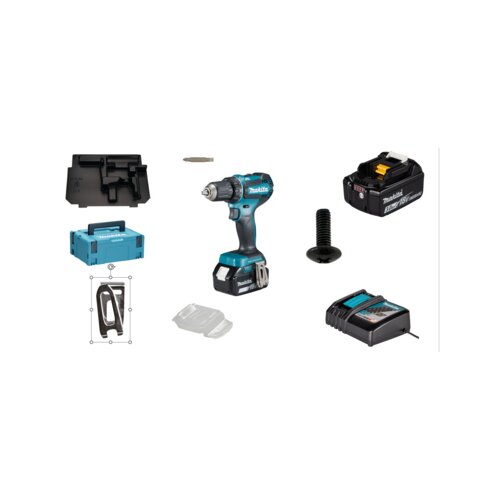 Makita® Akkubohrschrauber DDF485RFJ mit Akkupack