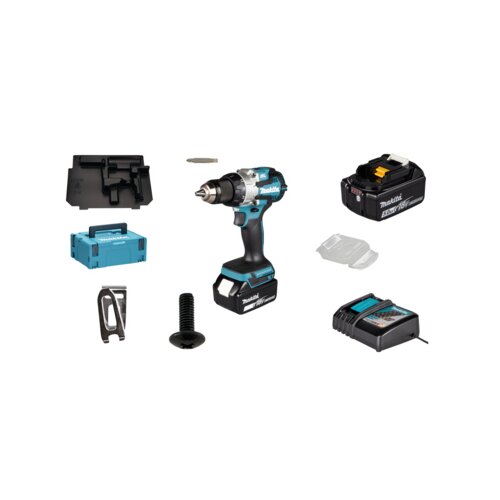 Makita® Akkubohrschrauber DDF489RTJ mit Akkupack