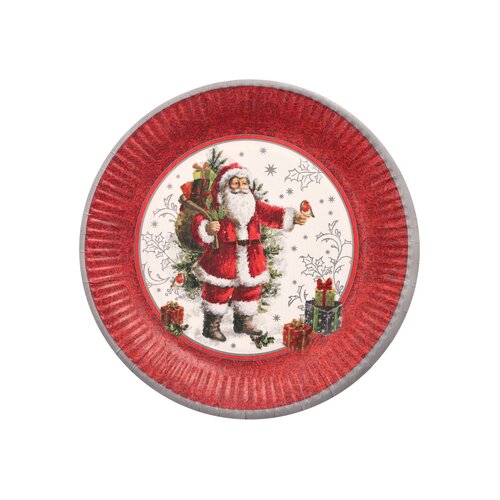 PAPSTAR Weihnachtsteller HoHoHo