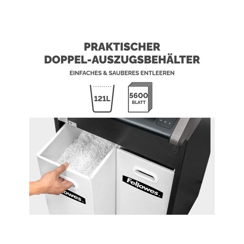 Fellowes® Aktenvernichter Powershred® 425HS