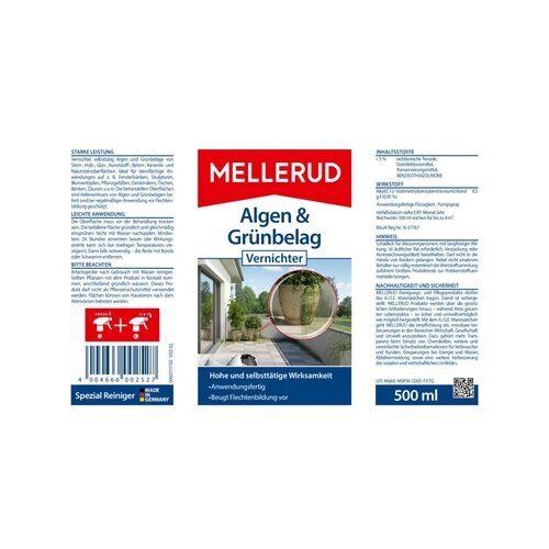 Mellerud Terrassenreiniger Algen & Grünbelag