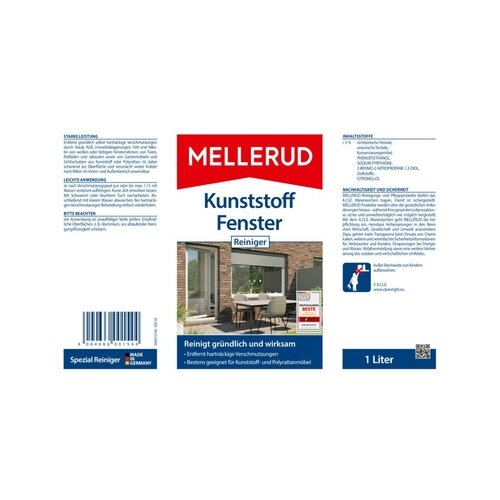 Mellerud Kunststoffreiniger Fenster