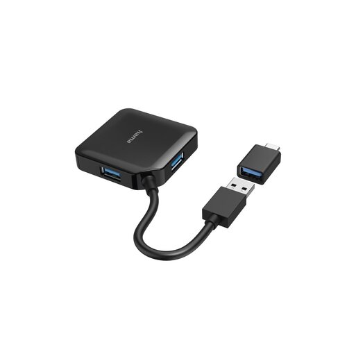 Hama USB-Hub USB-A, USB-C