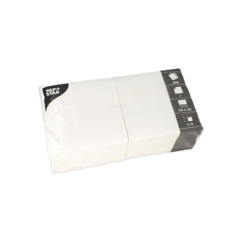 PAPSTAR Servietten 1-lagig