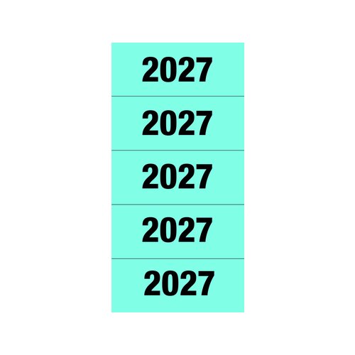 HERMA Jahresschild 2027