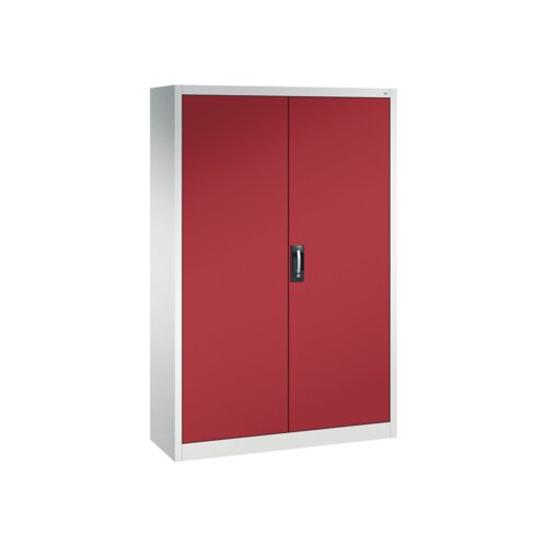 C+P Flügeltürenschrank Acurado 5 Ordnerhöhen 1.200 x 1.950 x 400 mm (B x H x T) lichtgrau