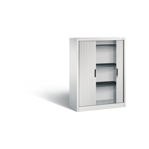 C+P Rollladenschrank Omnispace 1.000 x 1.345 x 420 mm (B x H x T) 3 Ordnerhöhen