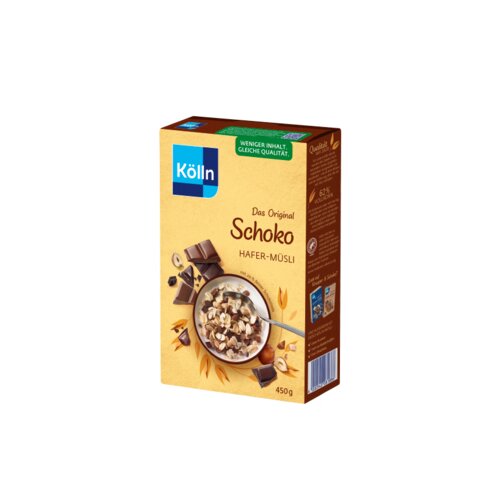 Kölln Müsli Hafer Schoko 8 x 450 g/Pack.