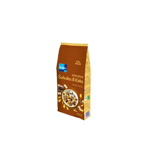 Kölln Müsli Knusper Schoko & Keks Hafer 6 x 1.050 g/Pack.