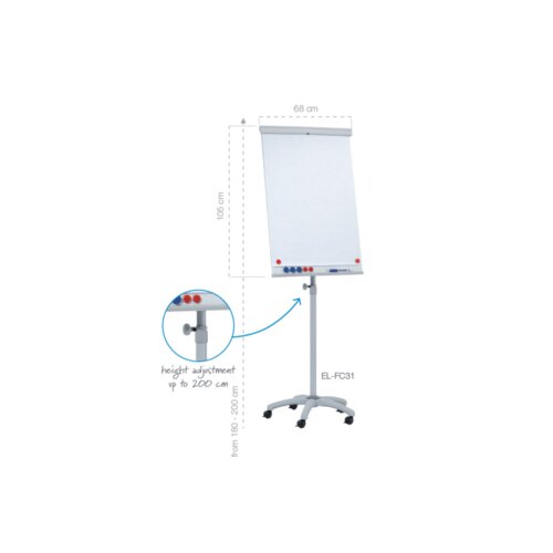 FRANKEN Mobiles Flipchart X-tra!Line